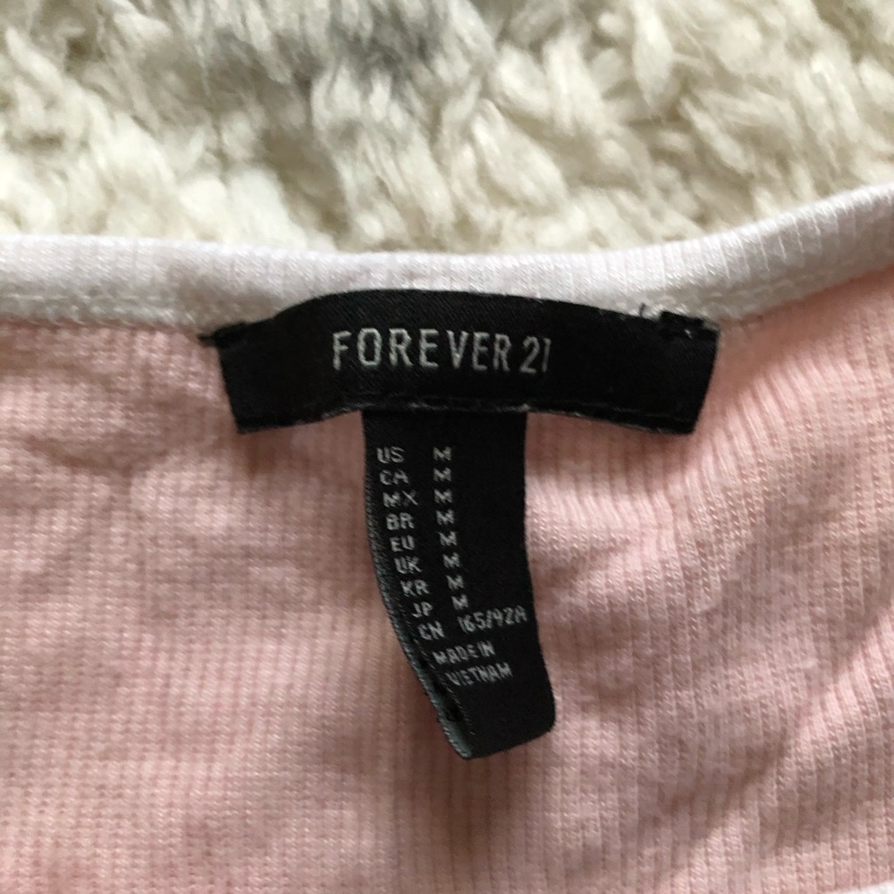 Cropped Ringer Tee - Picture 2 of 3